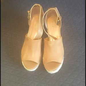 Tan wedges